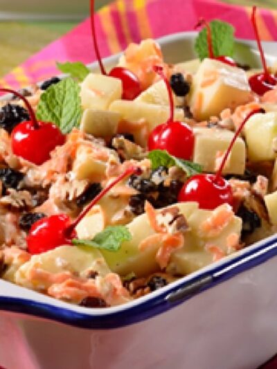 salada de maçãs