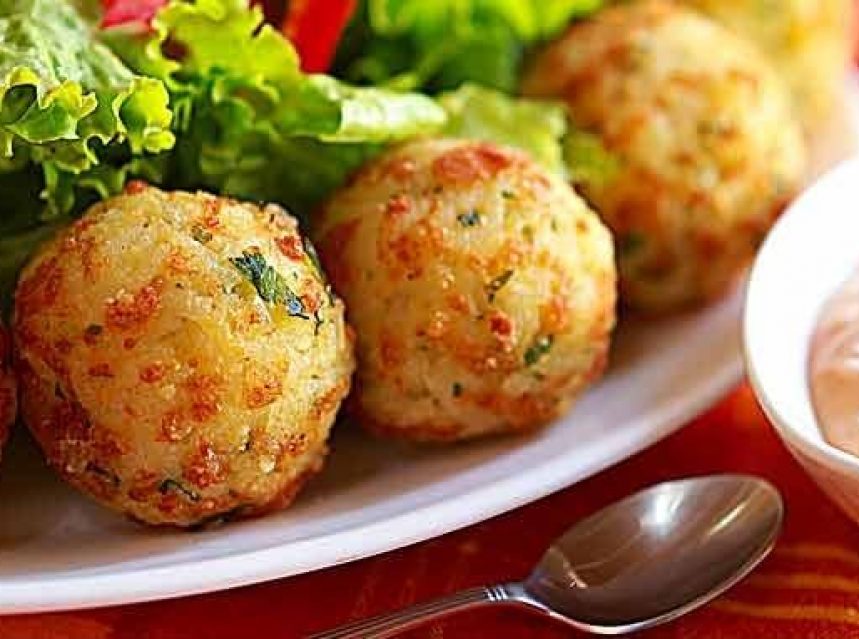 Bolinho De Arroz Na Airfryer