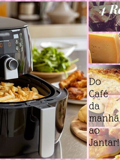 receitas feitas com AirFryer