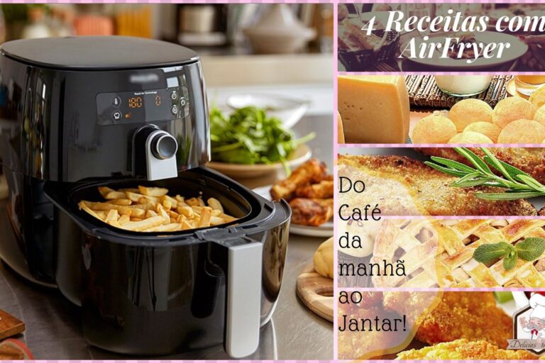 receitas feitas com AirFryer