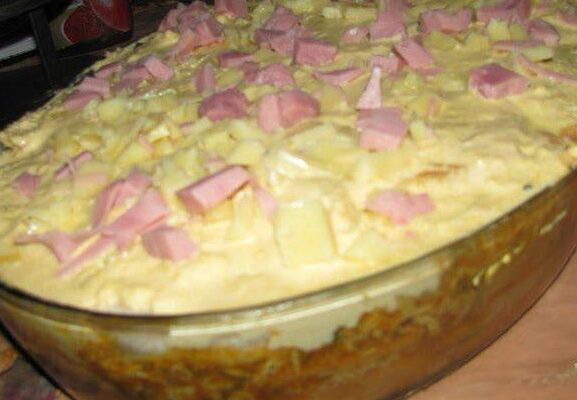 torta de pão de forma com requeijão