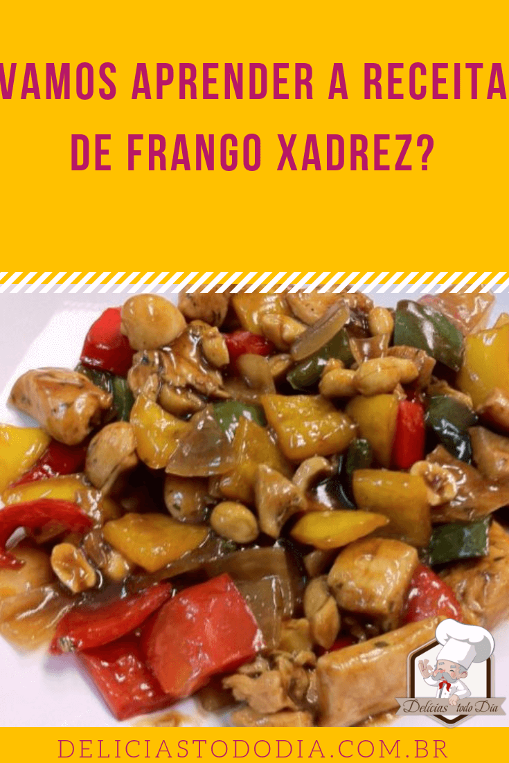 Mi Cozinha Low Carb - FRANGO XADREZ Essa receita de frango xadrez super  fácil é da Agnes nossa moderadora. Super rápida e simples, além de ser uma  delícia! INGREDIENTES: 2 colheres de