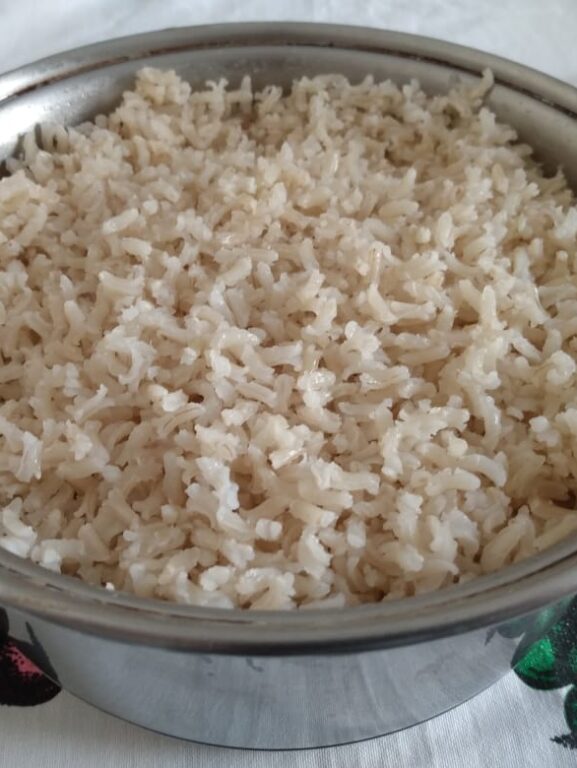 Arroz integral simples