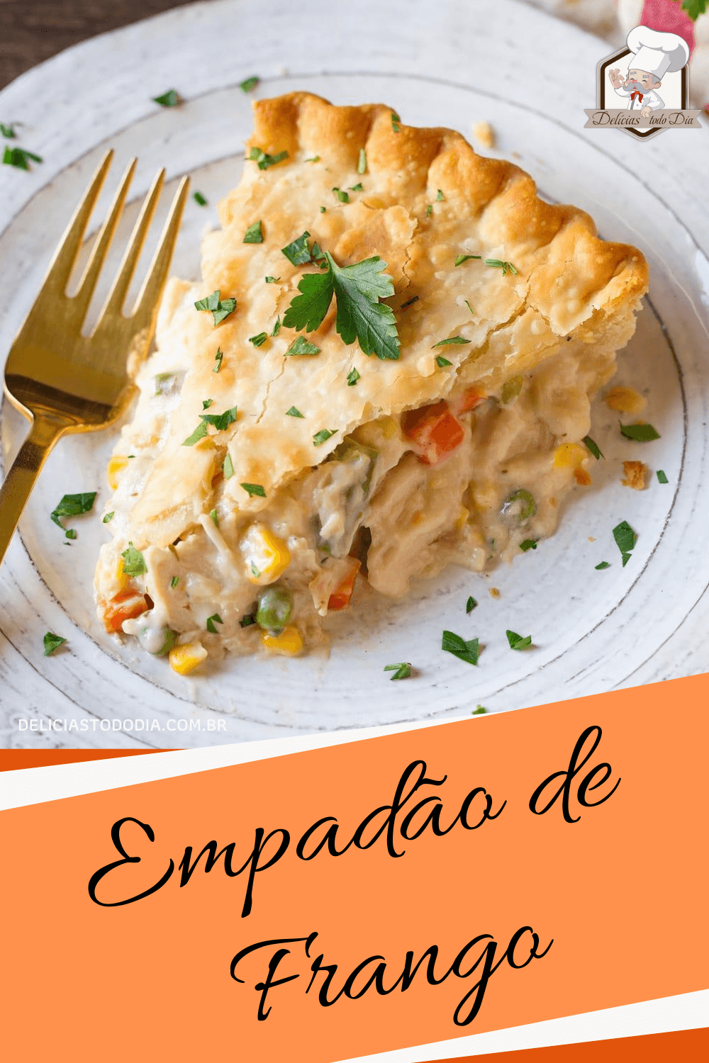 empadão de frango simples