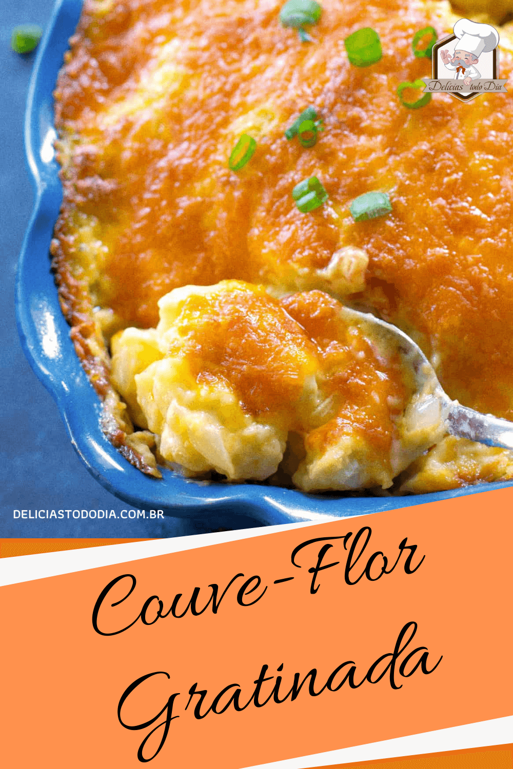 Couve-flor gratinada