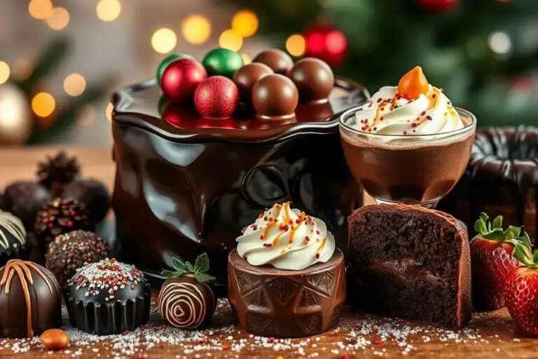 5 Receitas de Sobremesa de Chocolate Para o Natal