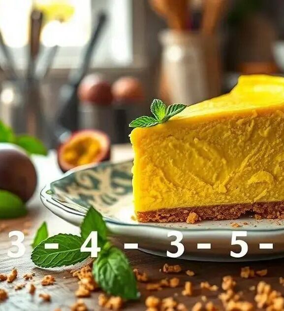 Aprenda a Fazer Torta Mousse de Maracujá em 6 Passos Simples