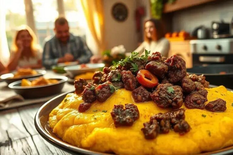 Polenta com Carne Moída: Receita Fácil e Saborosa