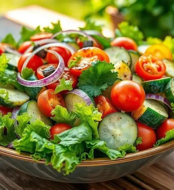 Receita de Salada para Churrasco: Fácil e Deliciosa